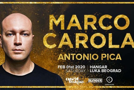 Globalni trendseter i legenda elektronske muzike – Marco Carola vraća se u Beograd